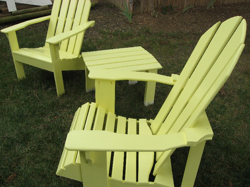 How To Paint Adirondack Chairs